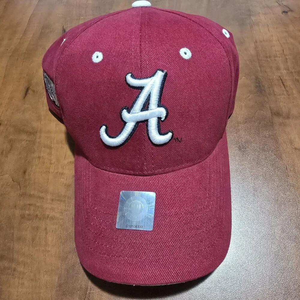 NEW HMI Headwear Alabama Crimson Tide Adjustable Strap Cotton A Frame Dat Hat OS